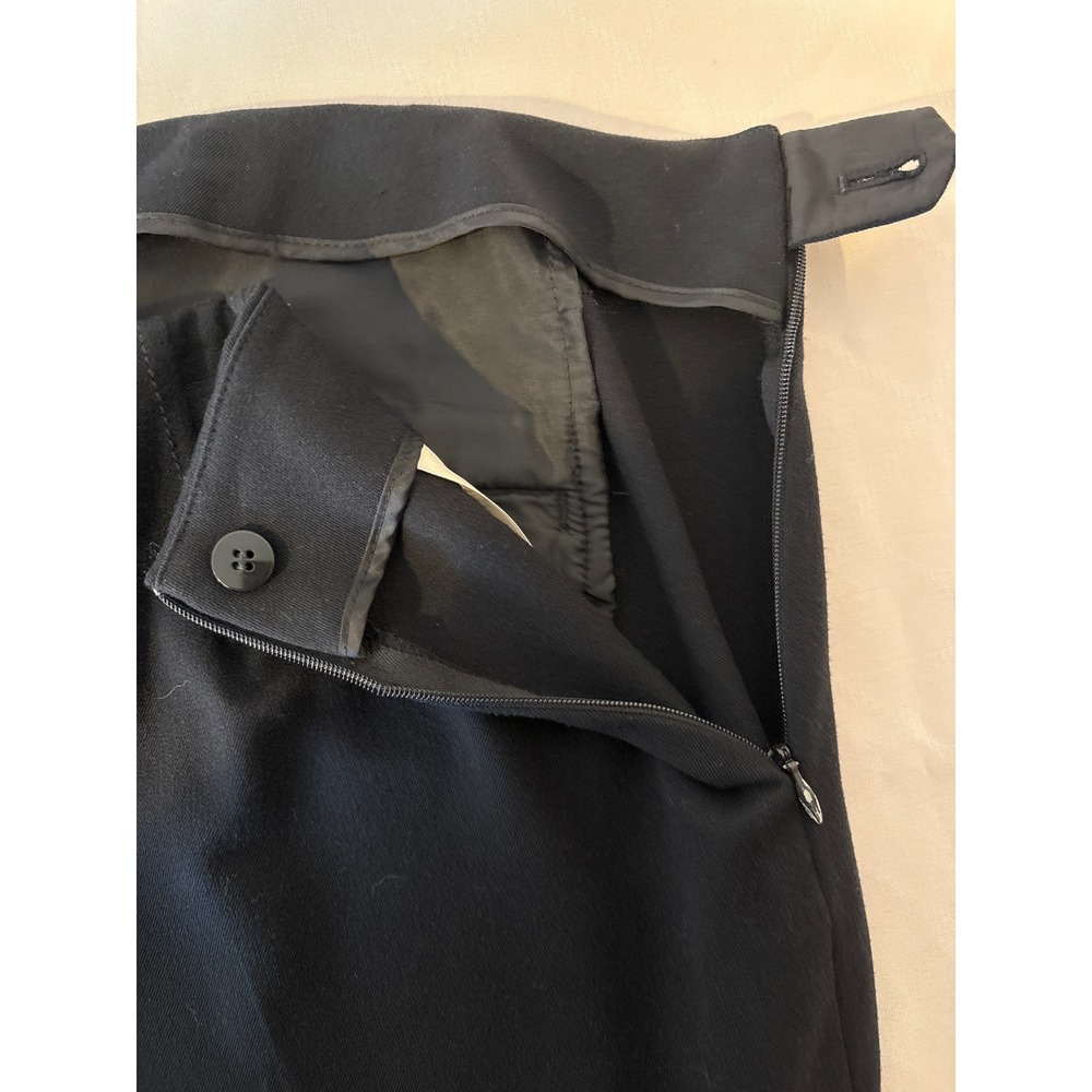 Talbots Navy Blue Tapered Stretch Dress Pants 16P Office-Chic Classic Academia - Picture 9 of 9